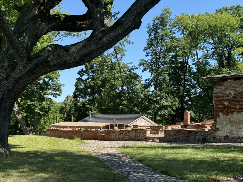 Vy från Reboot-retreaten i Litauen